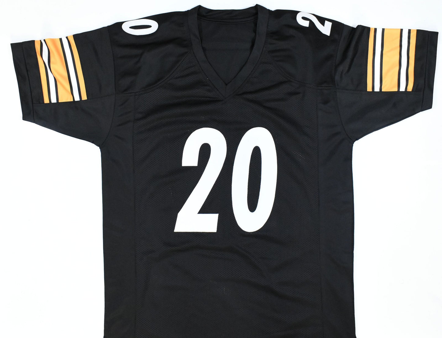 Kaleb Johnson Autographed Pittsburgh Steelers Custom Black Jersey