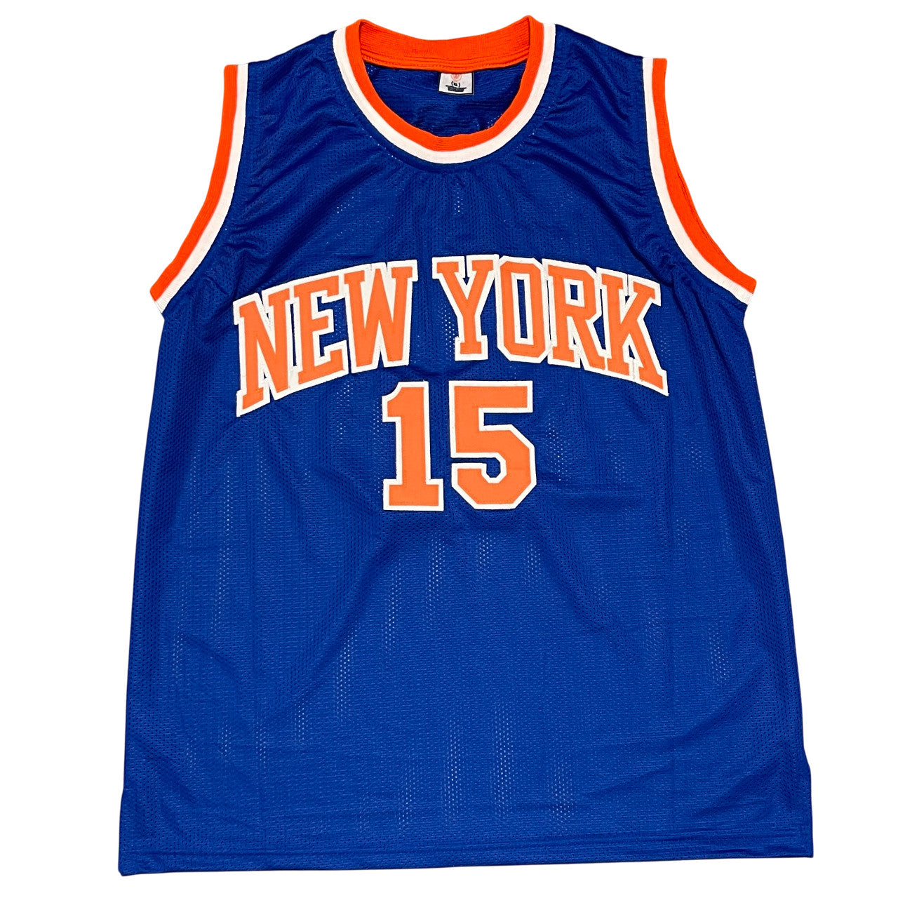 Earl Monroe Signed New York Knicks Custom Basketball Jersey (Beckett)