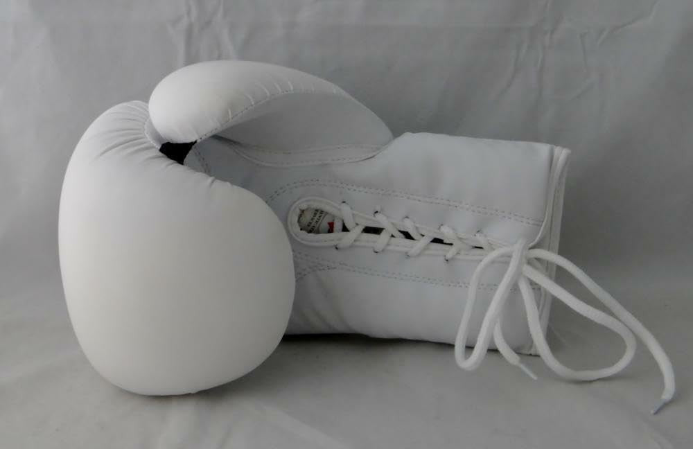 Floyd Mayweather Autographed White Custom Boxing Glove