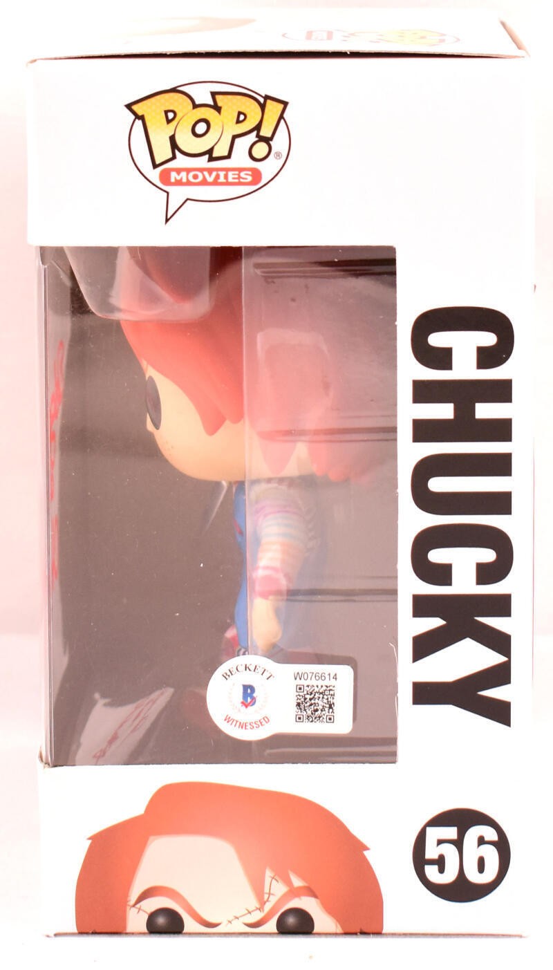 Ed Gale Signed Chucky Funko Pop Figurine #56