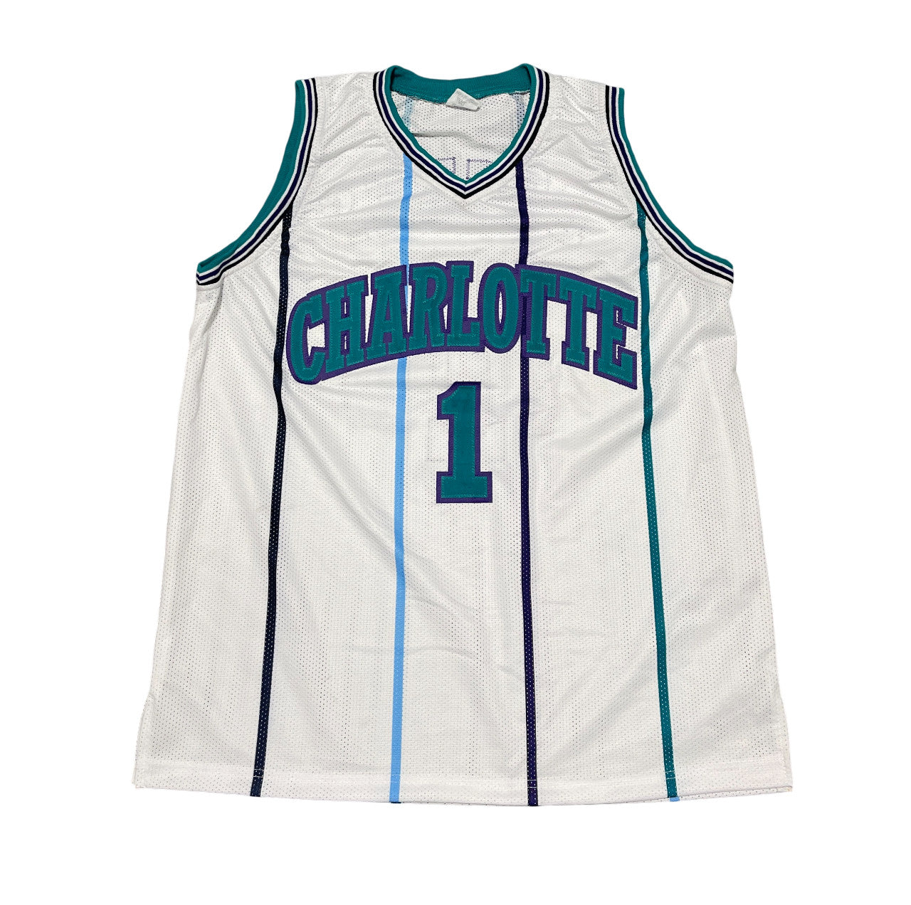 Muggsy Bogues Charlotte Hornets Signed Custom Basketball Jersey