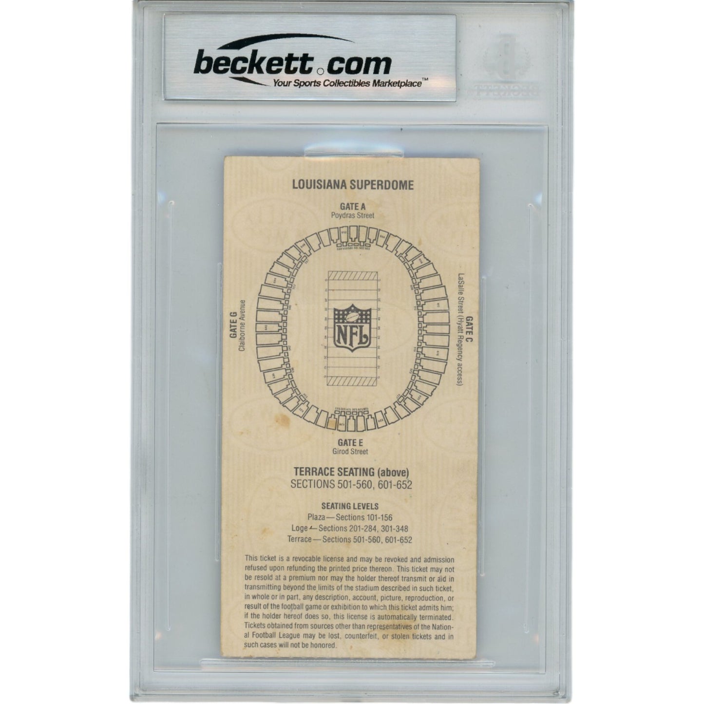 Joe Montana Autographed SB XXIV Ticket Stub with SB XXIV MVP Inscription (BAS)