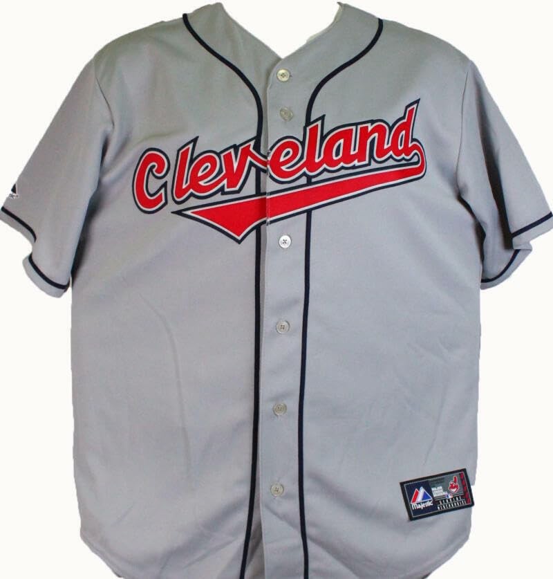 Shane Bieber Signed Cleveland Indians Grey Majestic Jersey