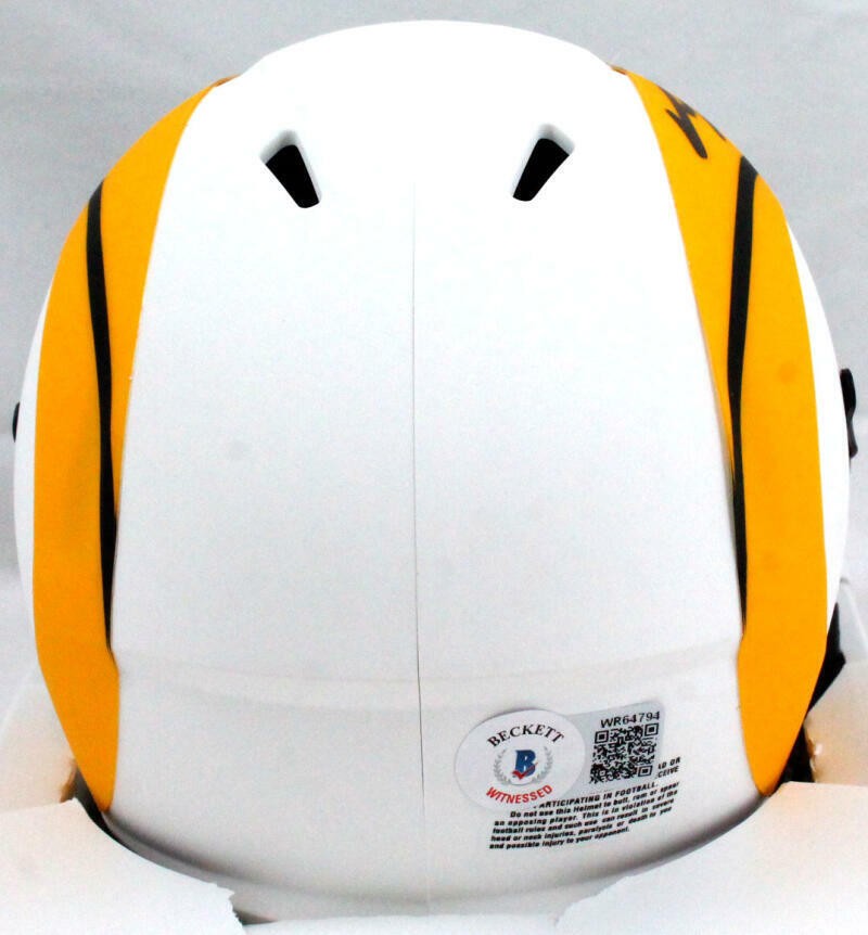 Von Miller Signed Los Angeles Rams Lunar Speed Mini Helmet