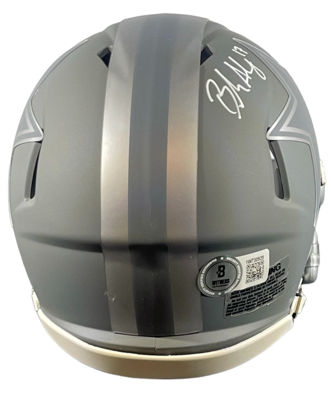 Brandon Aubrey Signed Dallas Cowboys Slate Mini Helmet "Americas Kicker" BAS