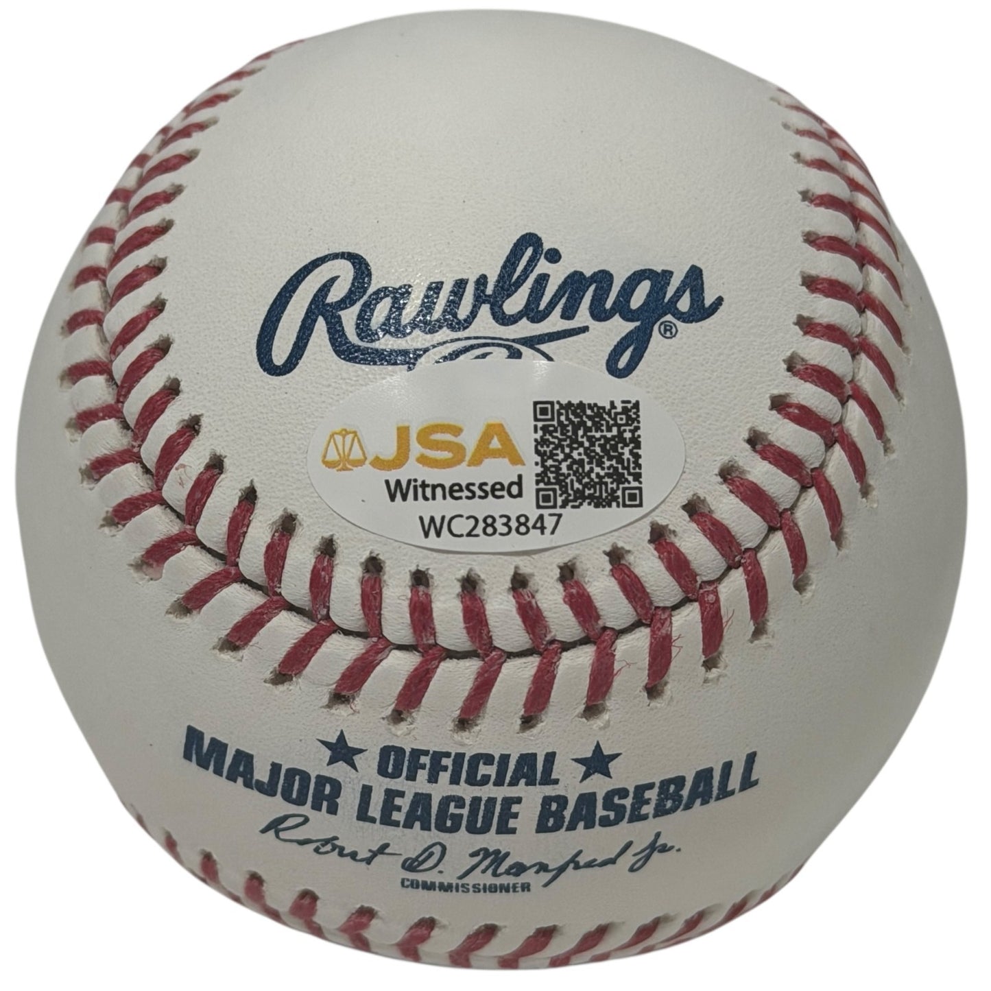 Rick Monday Autographed Rawlings Official Major League Baseball (JSA)