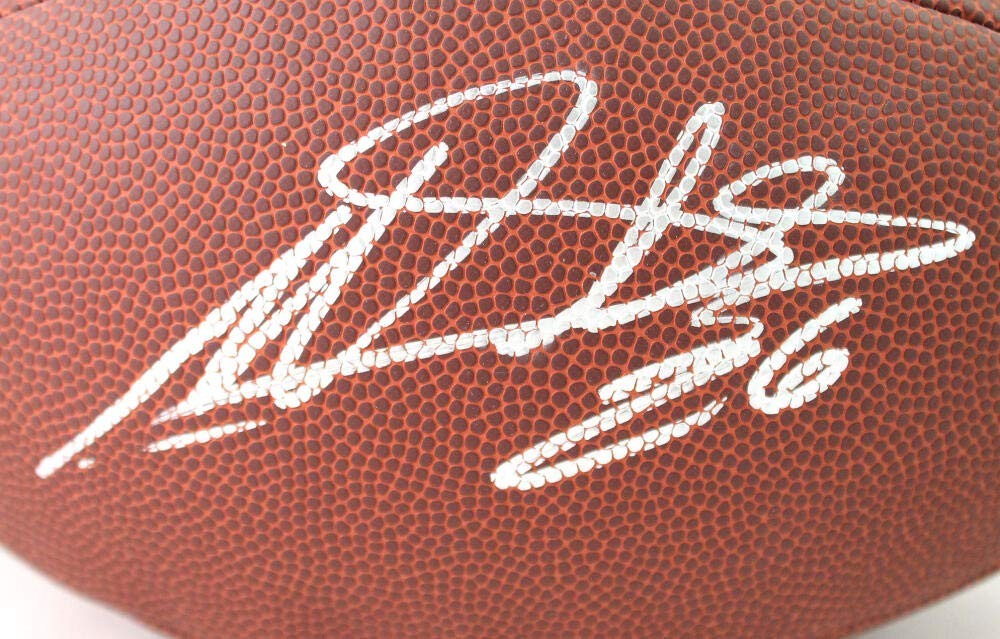Miles Sanders Signed Wilson Super Grip Football