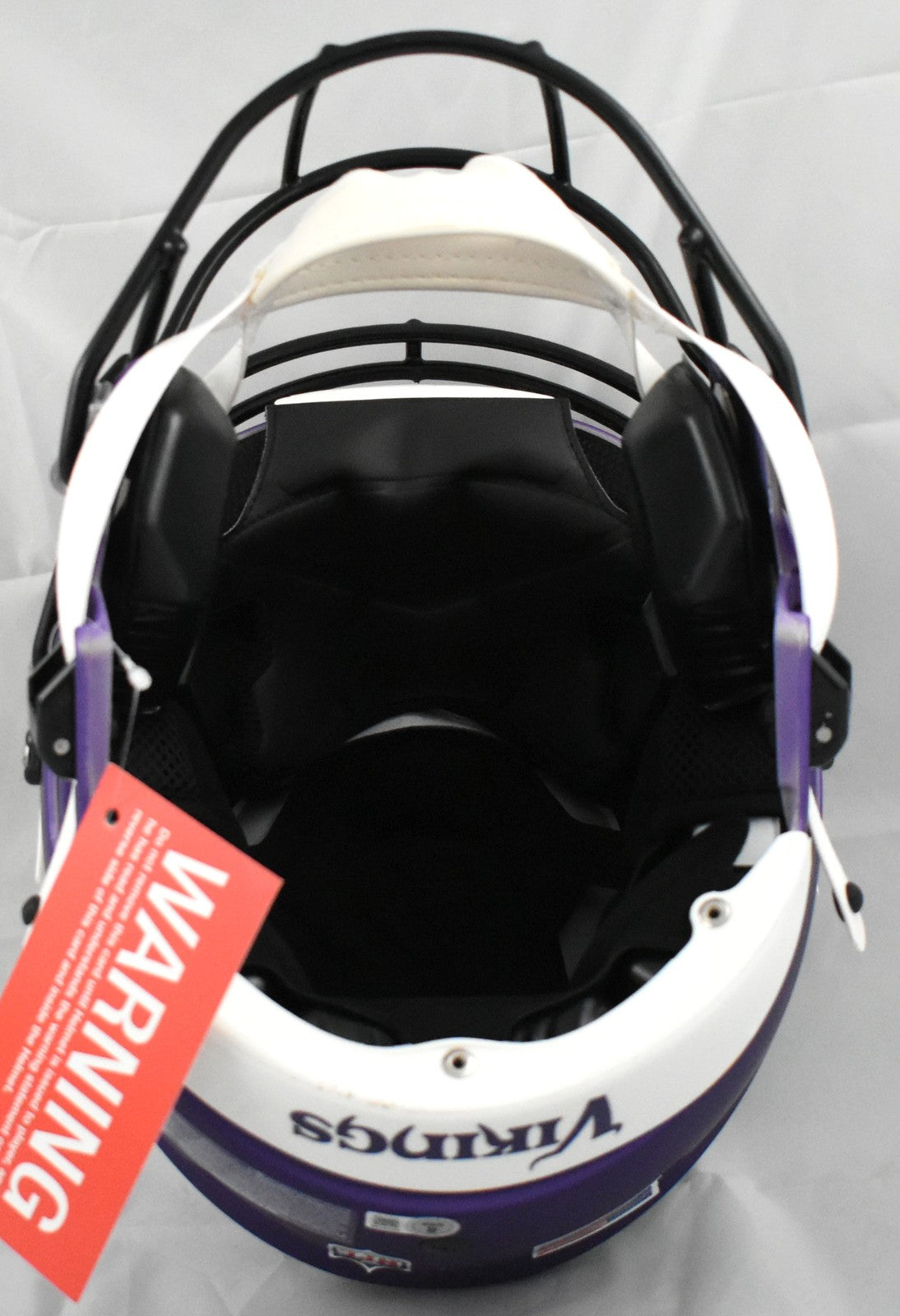Justin Jefferson Autographed Minnesota Vikings Full Size SpeedFlex Helmet