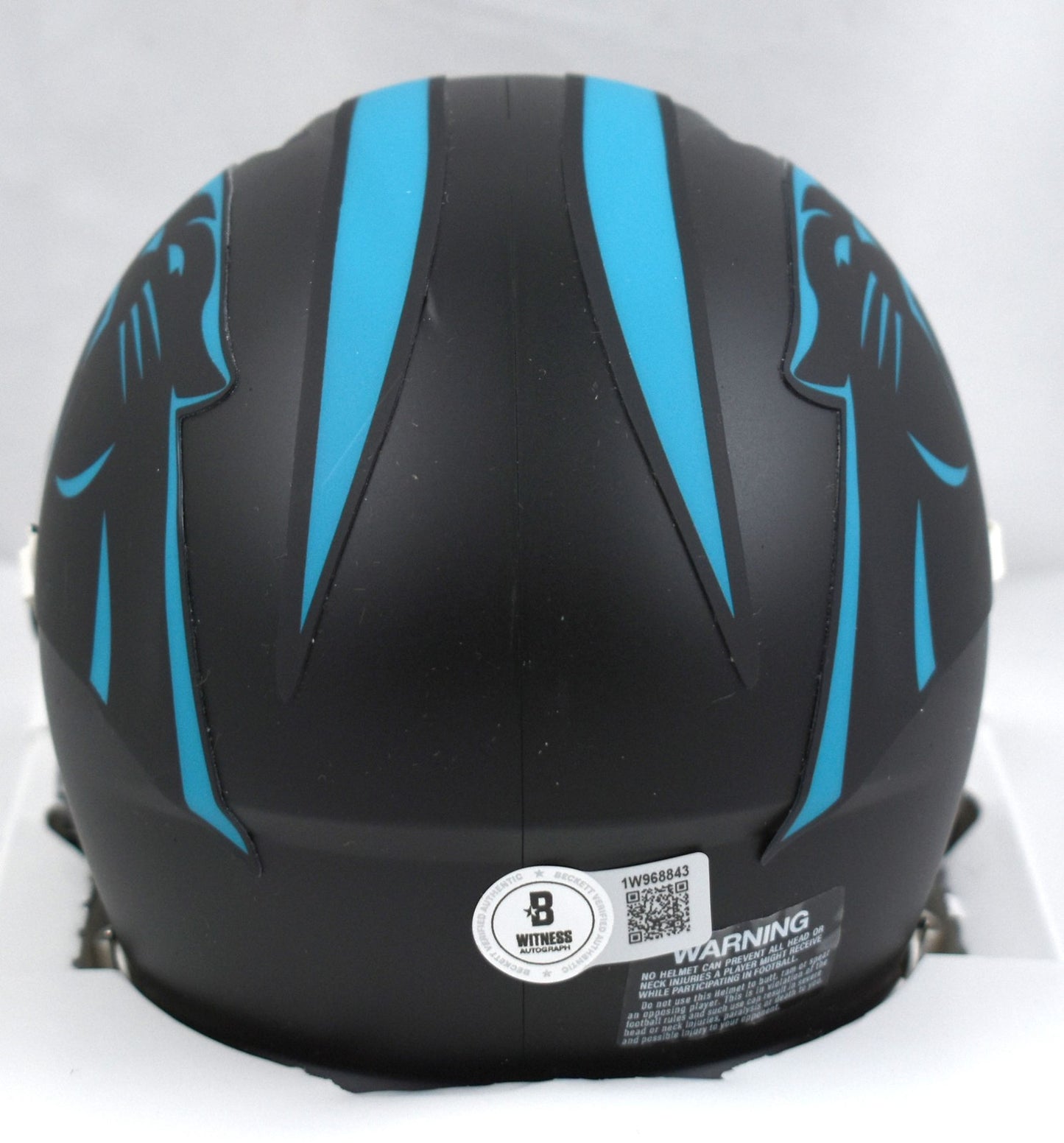Xavier Legette Signed Carolina Panthers Alternate Mini Helmet