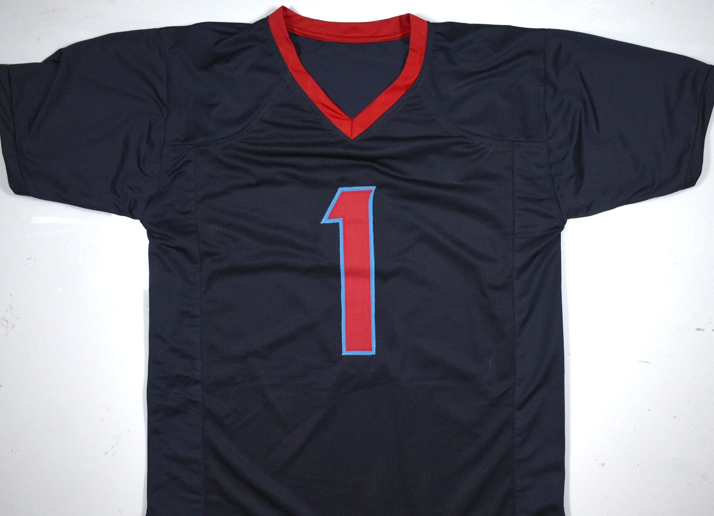 Stefon Diggs Autographed Blue Alternate Custom Jersey