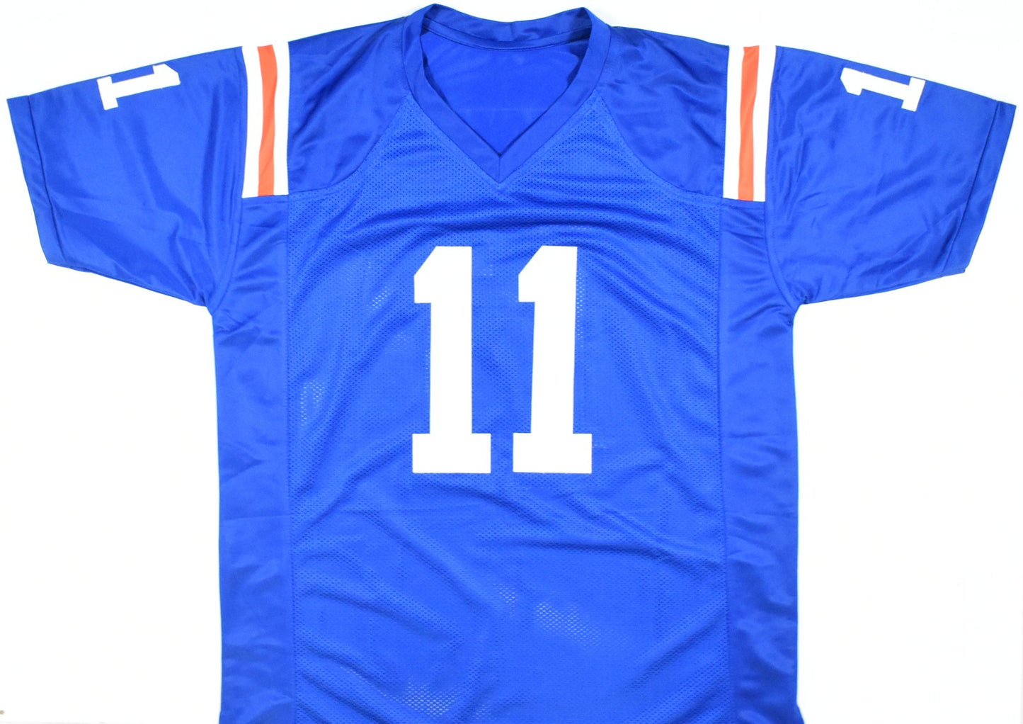 Steve Spurrier Autographed Florida Gators Style Blue Jersey