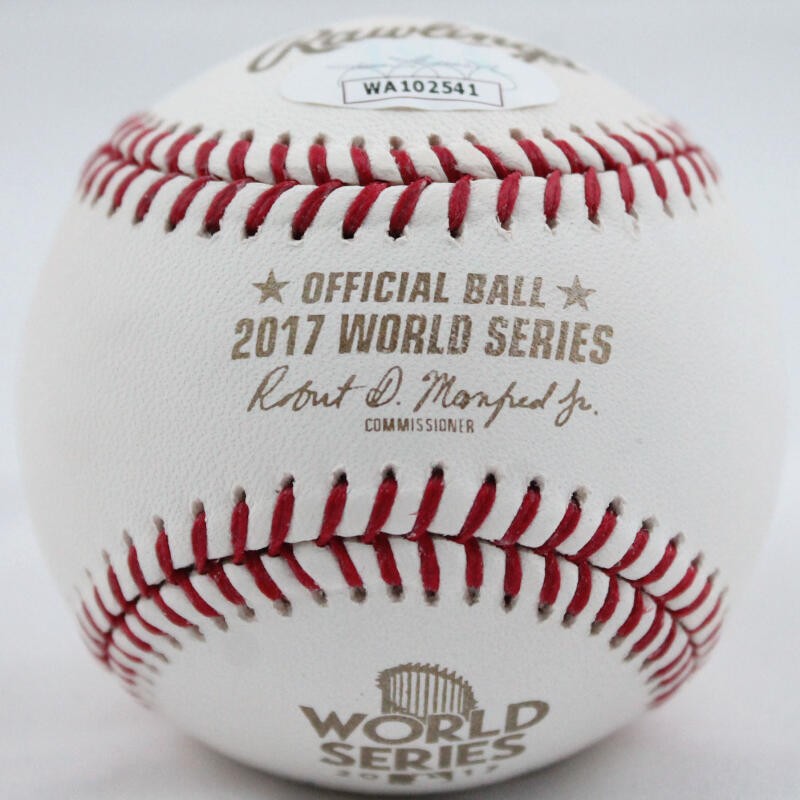 Yuli Gurriel Signed Houston Astros 2017 World Series Baseball "17 WS Champs"
