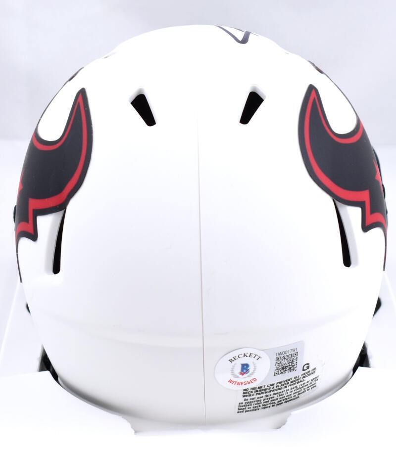 Christian Harris Signed Houston Texans Lunar Speed Mini Helmet