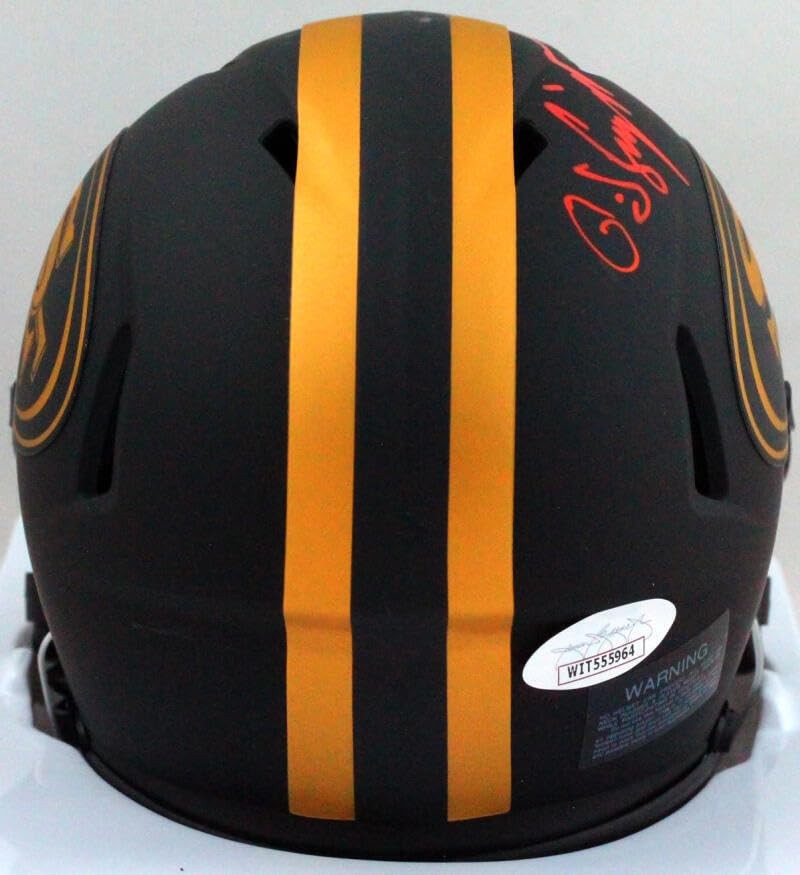 OJ Simpson Signed San Francisco 49ers Eclipse Mini Helmet