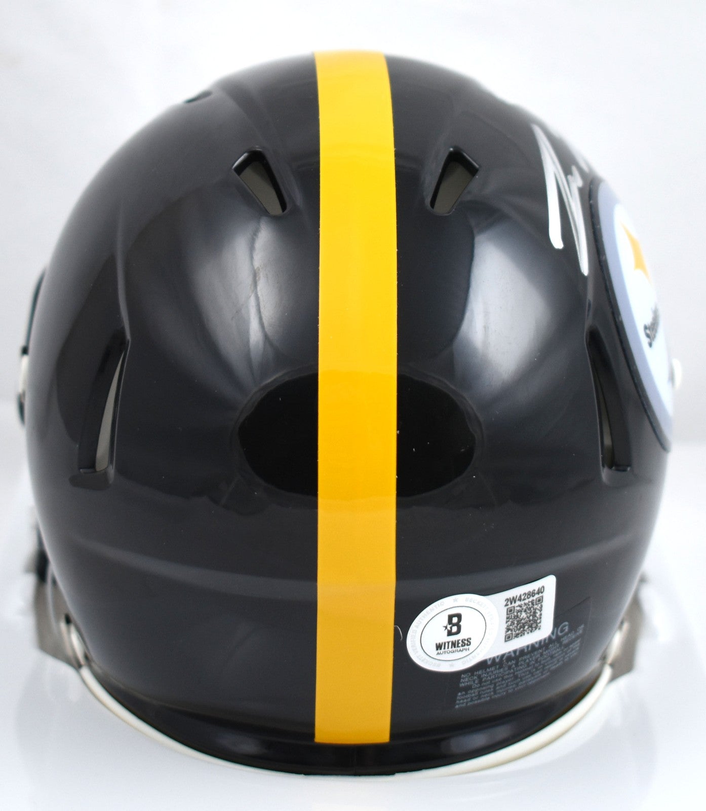 Pat Freiermuth Autographed Pittsburgh Steelers Speed Mini Helmet
