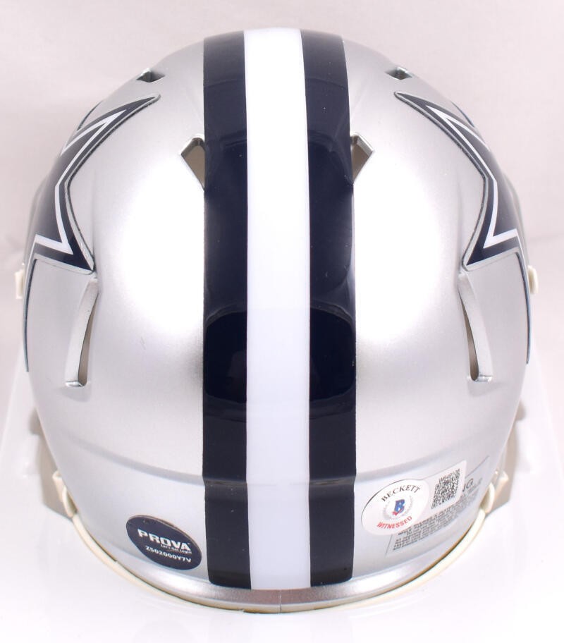 Jay Novacek Signed Dallas Cowboys Mini Helmet (3x SB Champs)