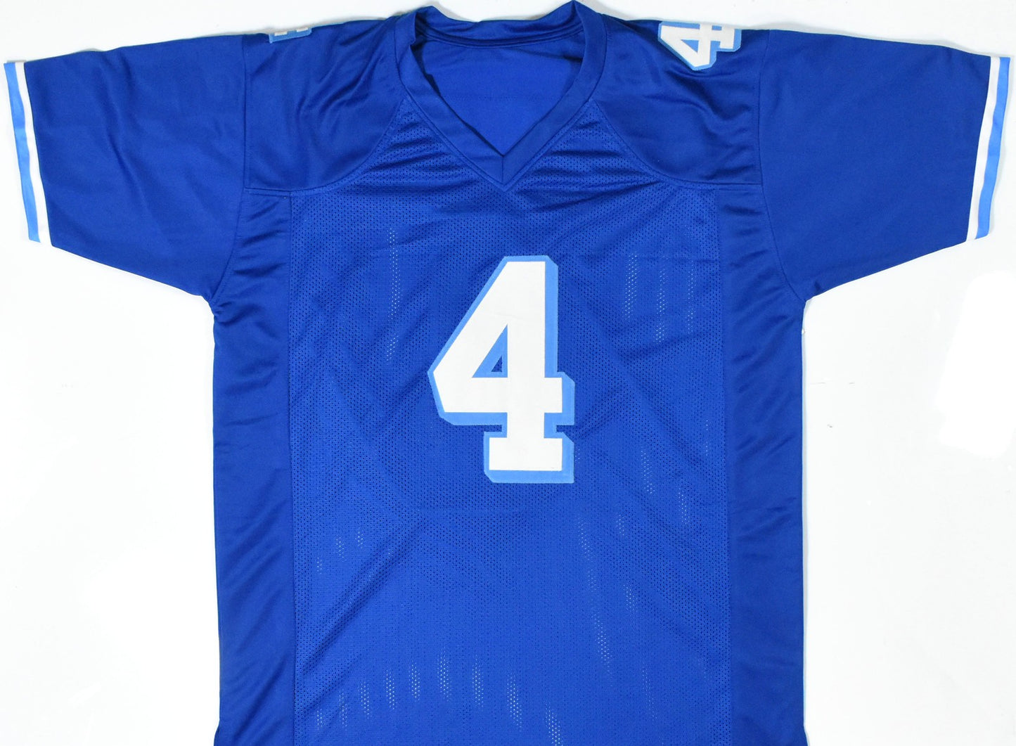 James Van Der Beek Signed West Canaan Coyotes Jonathan Moxon Jersey