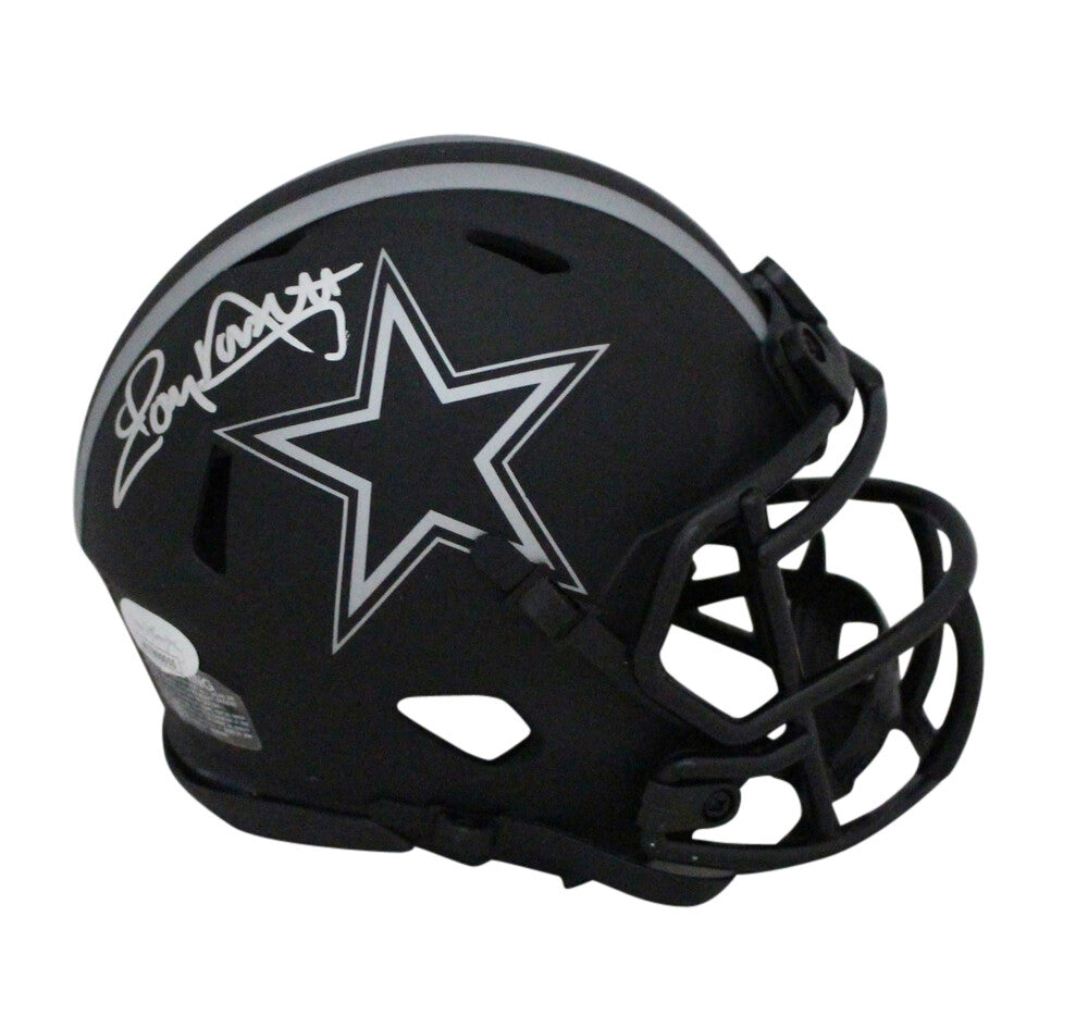 Tony Dorsett Dallas Cowboys Autographed Eclipse Mini Helmet (JSA)
