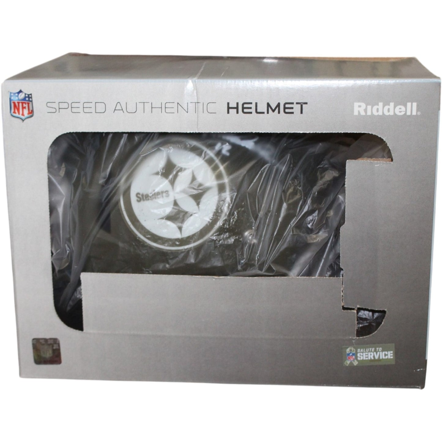 Terry Bradshaw Signed Pittsburgh Steelers 2022 Salute to Service Helmet