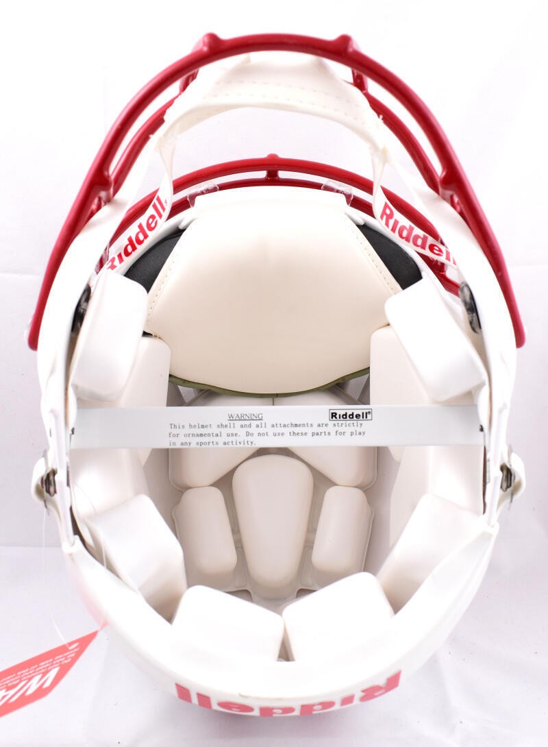 JJ Watt Signed Wisconsin Badgers Full Size Speed Authentic Helmet