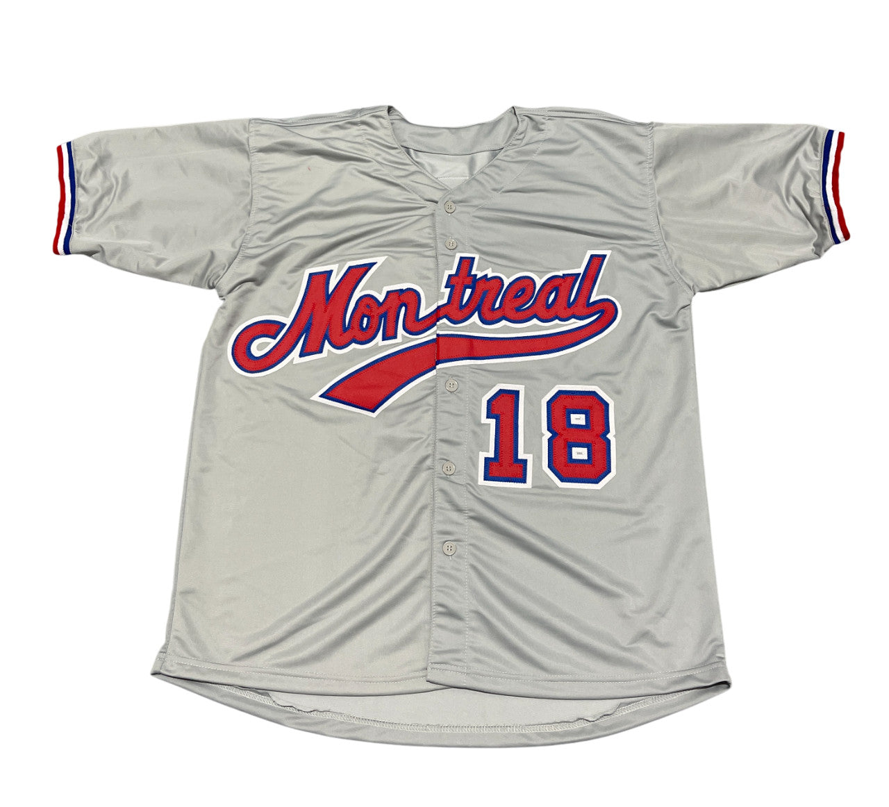 Orlando Cabrera Signed Montreal Expos Custom Jersey (Beckett COA)
