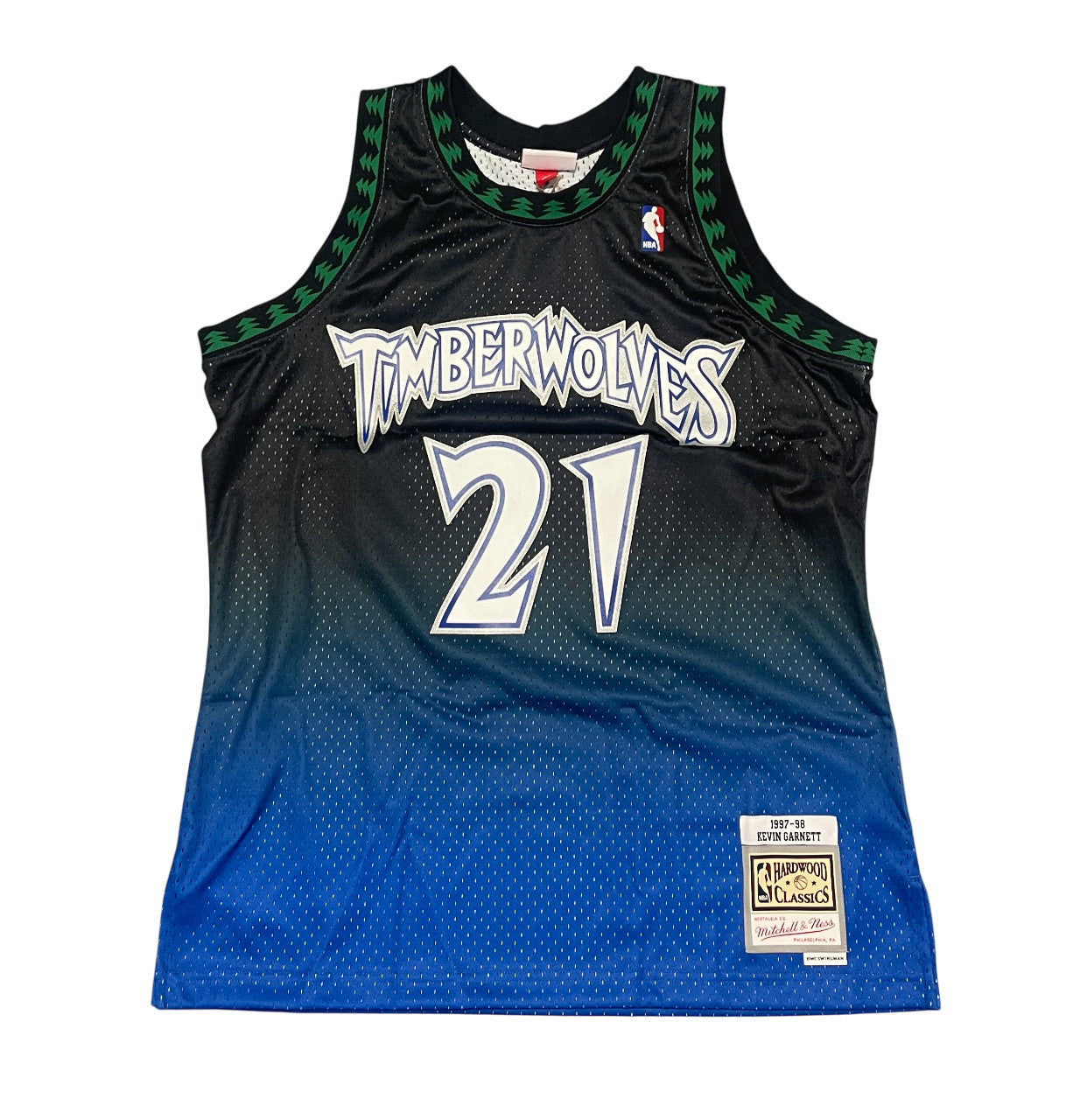 Kevin Garnett Signed Minnesota Timberwolves Mitchell & Ness Jersey