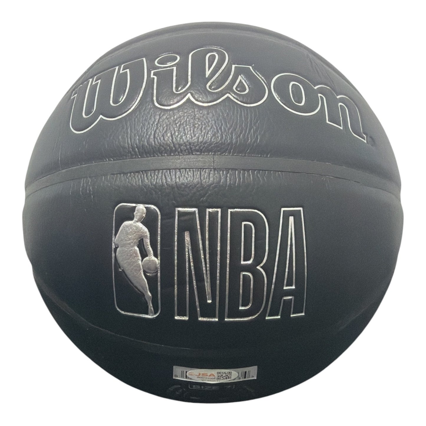 Artis Gilmore Signed Chicago Bulls Premier Black Basketball