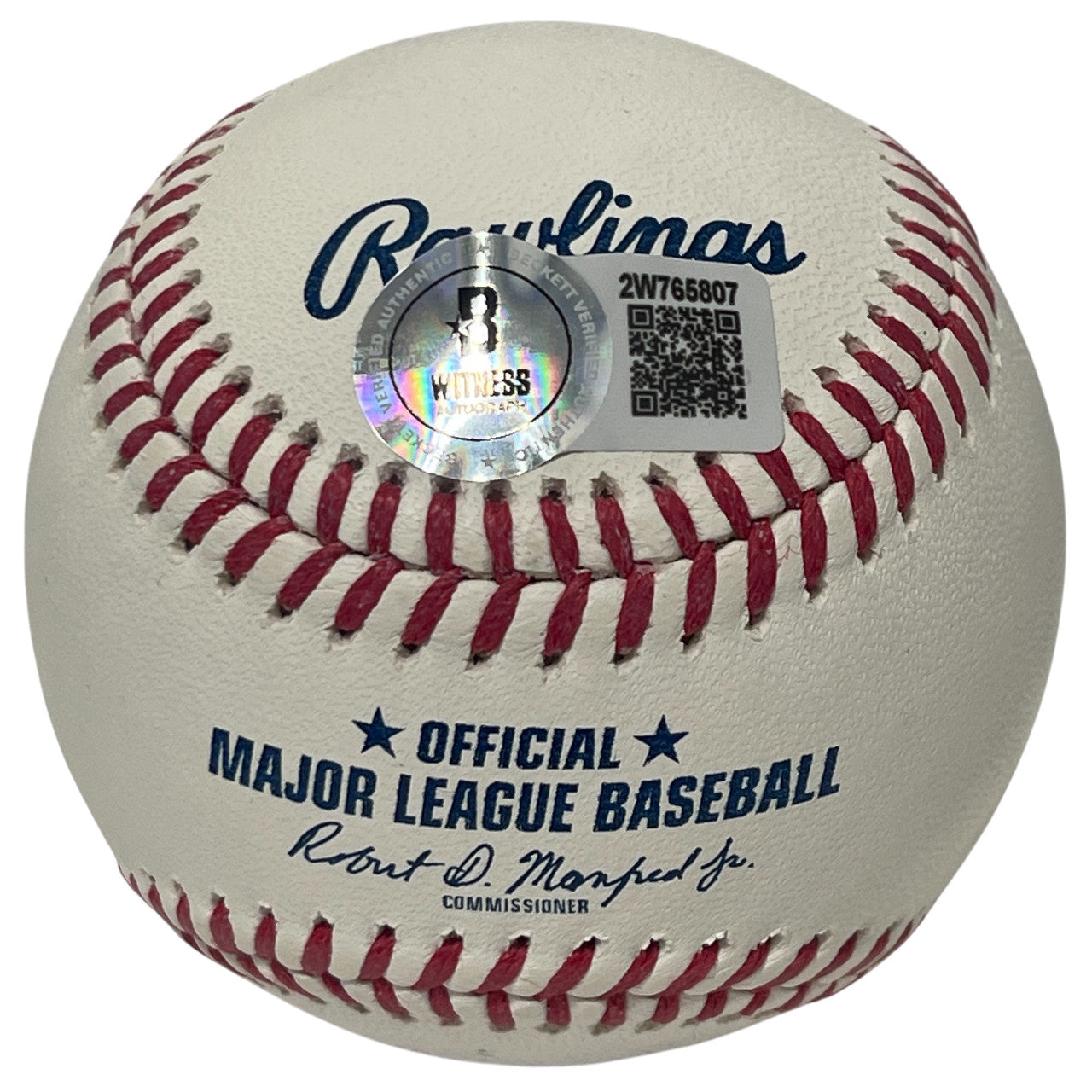 Steve Sax Signed '82 NL ROY Inscribed Official Major League Baseball BAS