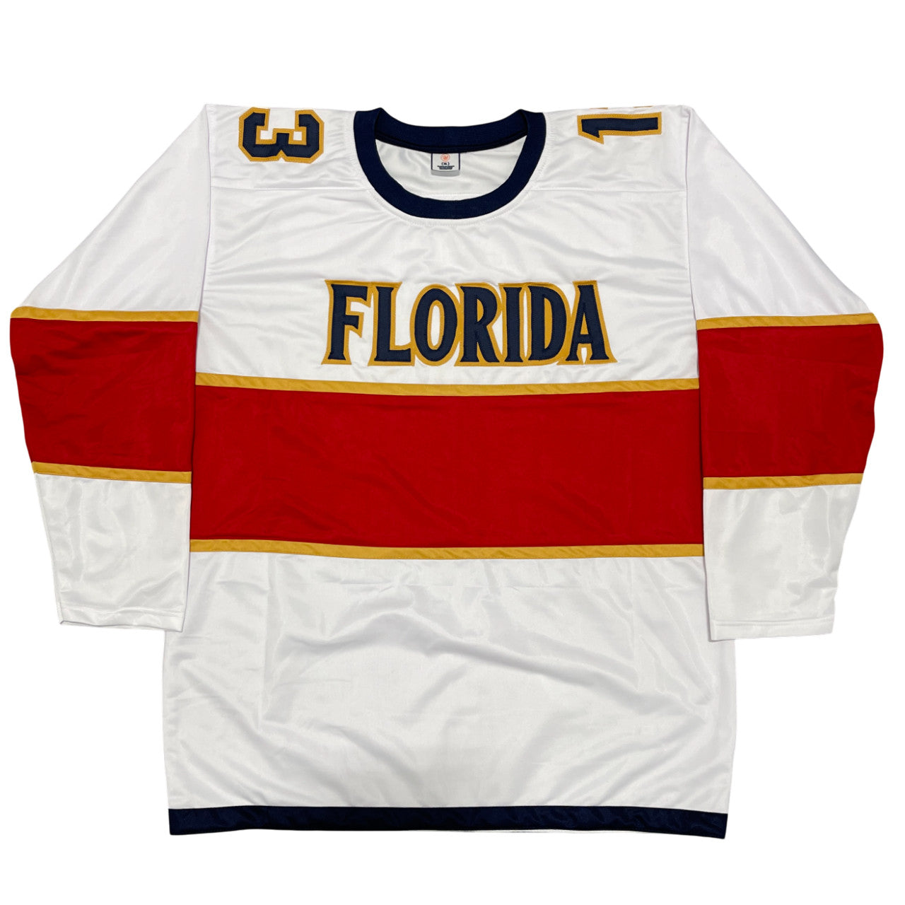 Sam Reinhart Signed Florida Panthers Custom White Jersey JSA COA