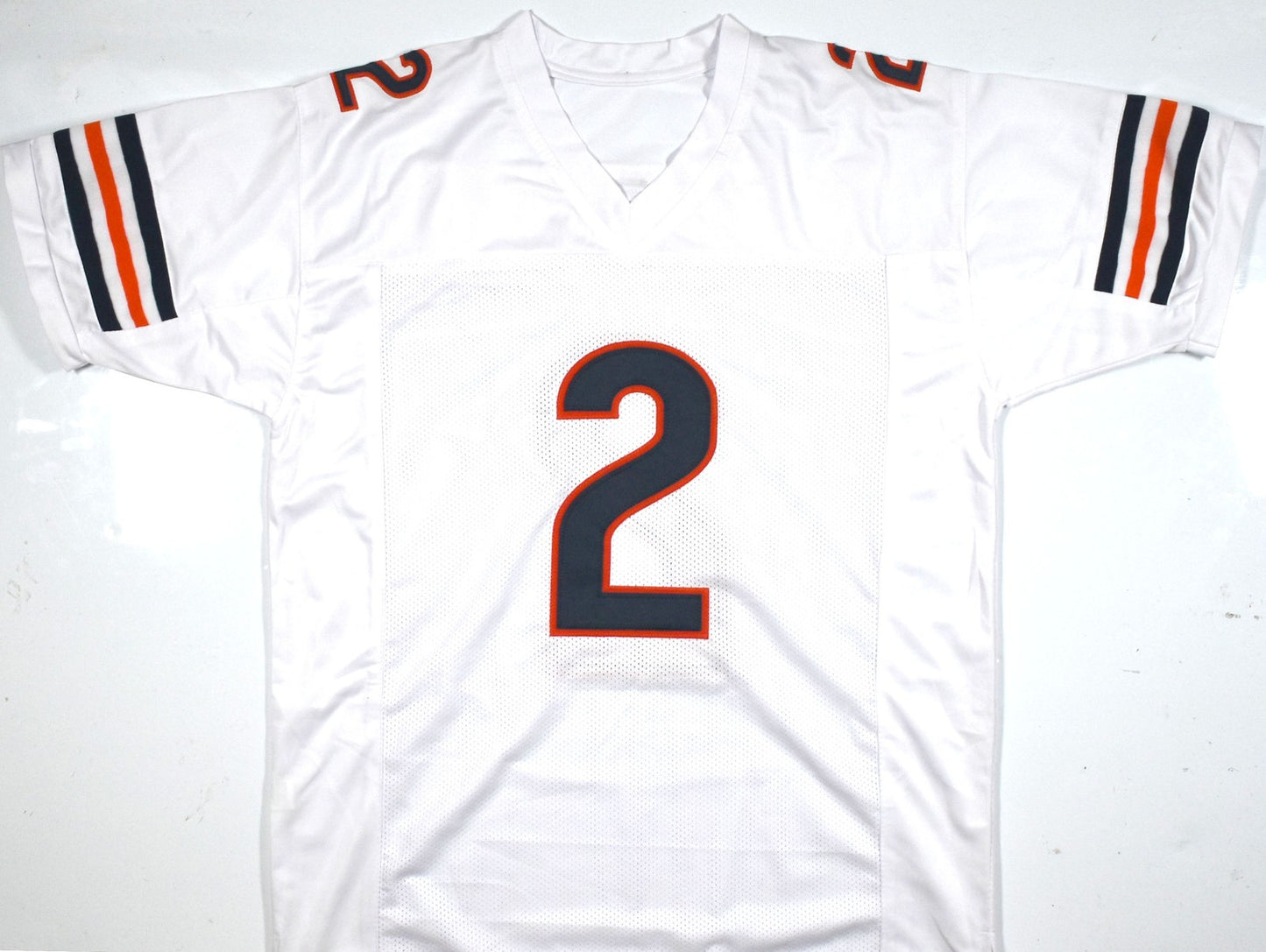 D.J. Moore Autographed White Custom Jersey