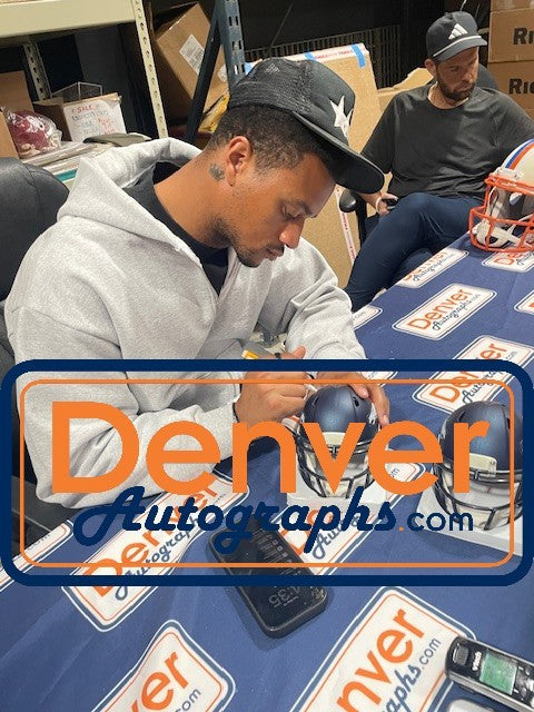 Patrick Surtain Signed Denver Broncos Mini Helmet