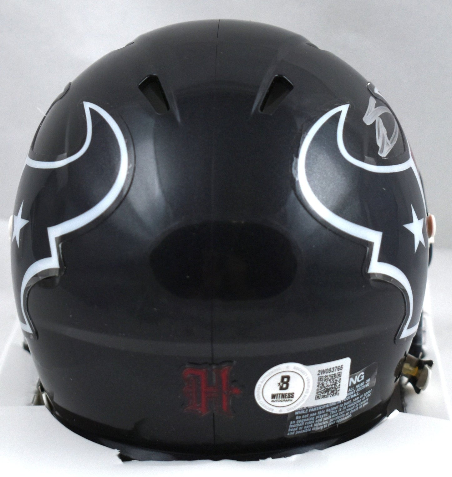 Stefon Diggs Autographed Houston Texans Speed Mini Helmet