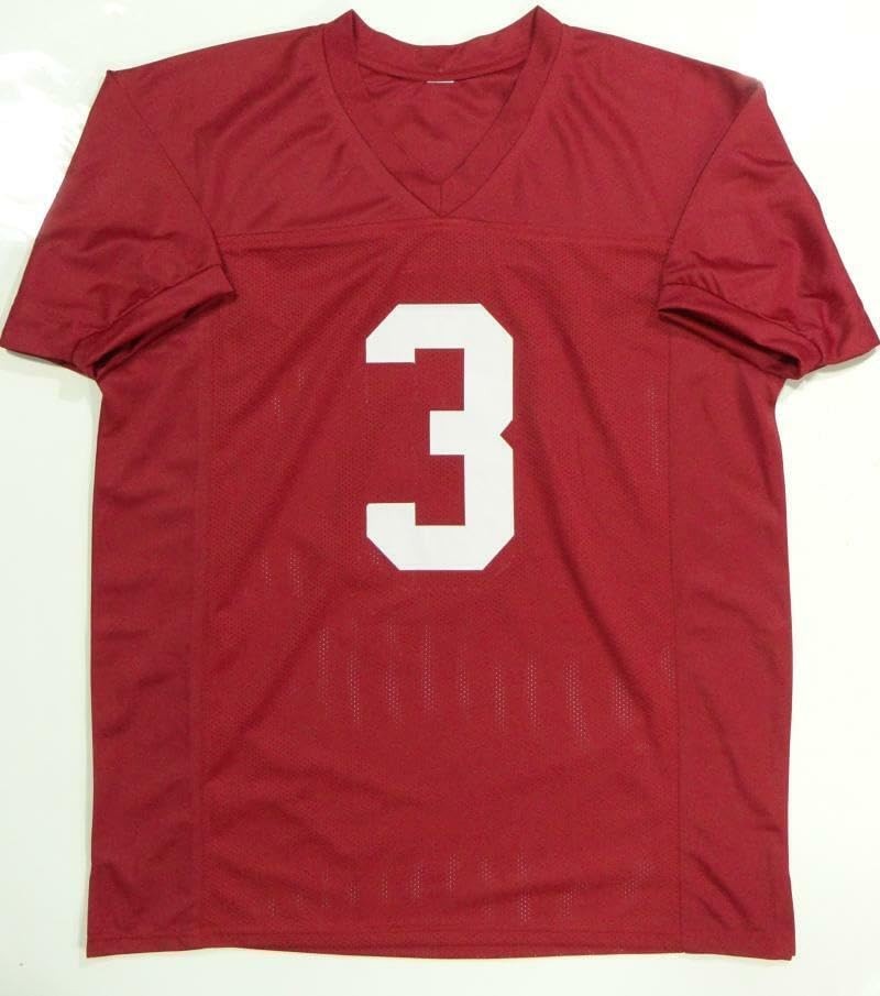 Calvin Ridley Signed Red Custom College-Style Football Jersey
