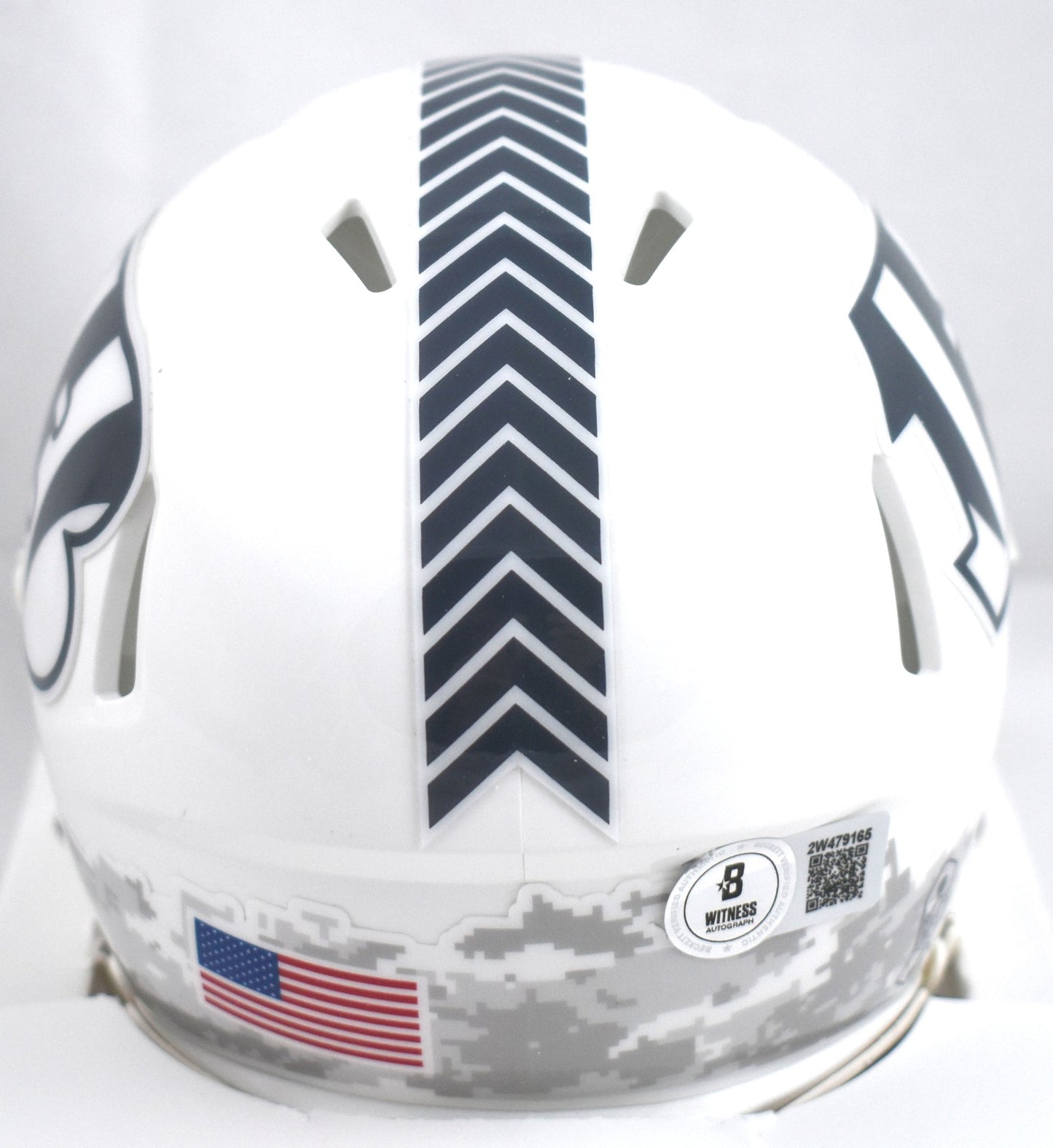 Tee Higgins Signed Cincinnati Bengals 2024 Salute to Service Mini Helmet