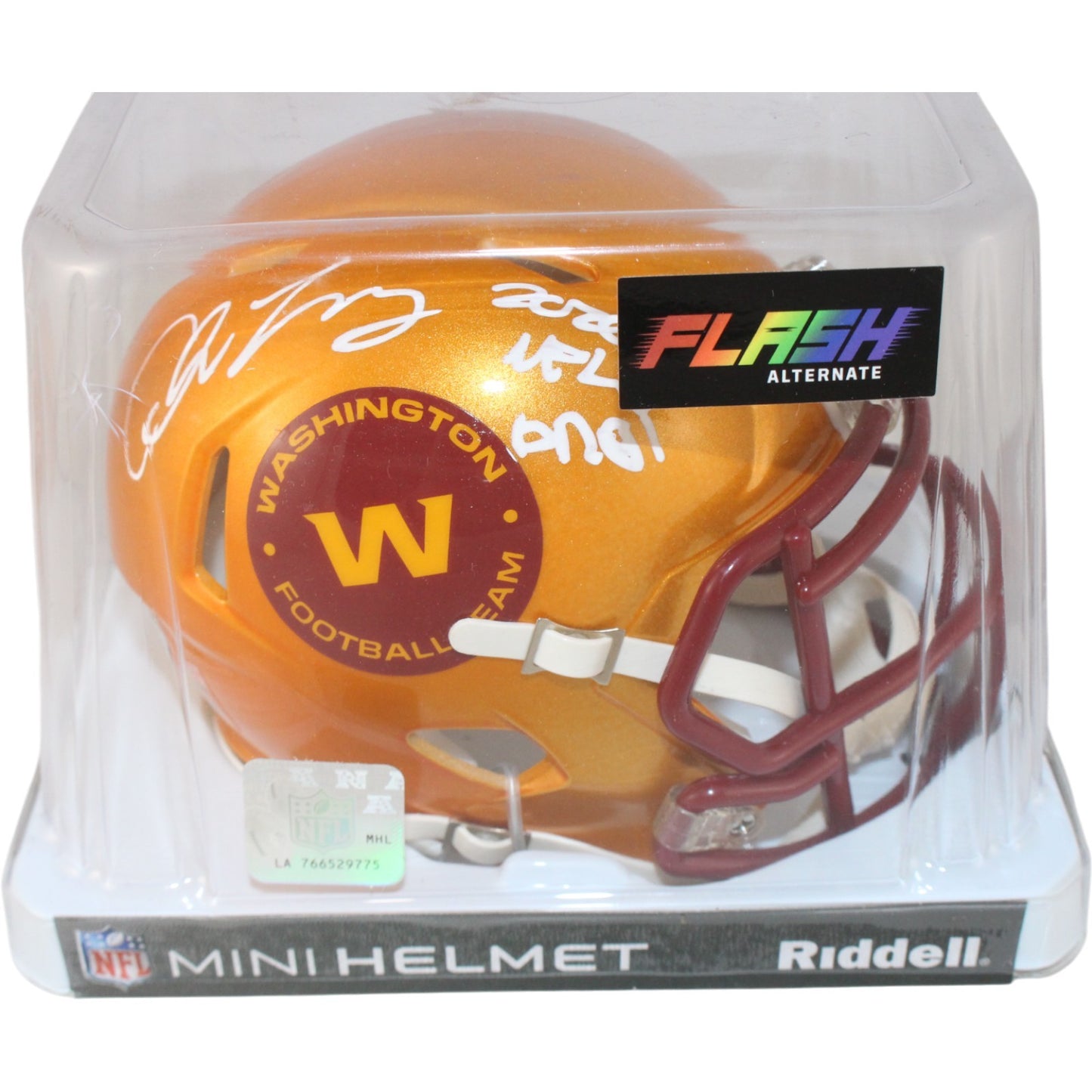 Chase Young Signed Washington Commanders Flash Mini Helmet (DPOY)