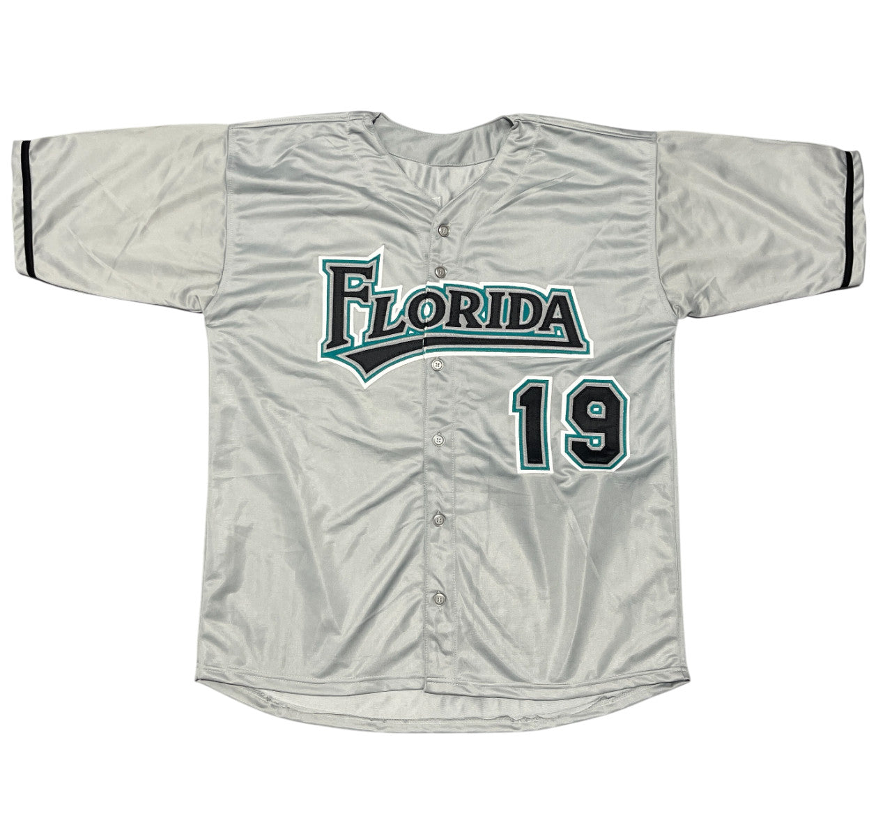 Mike Lowell Signed Florida Marlins Custom Baseball Jersey Beckett BAS