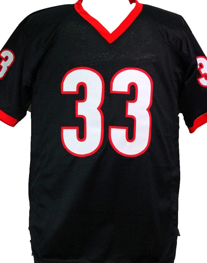 Terrell Davis Autographed Georgia Bulldogs Custom Jersey