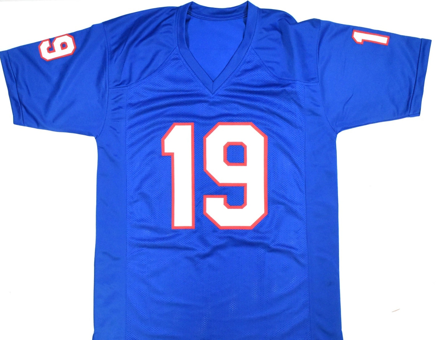 Eric Dickerson Autographed SMU Mustangs Custom Blue Jersey
