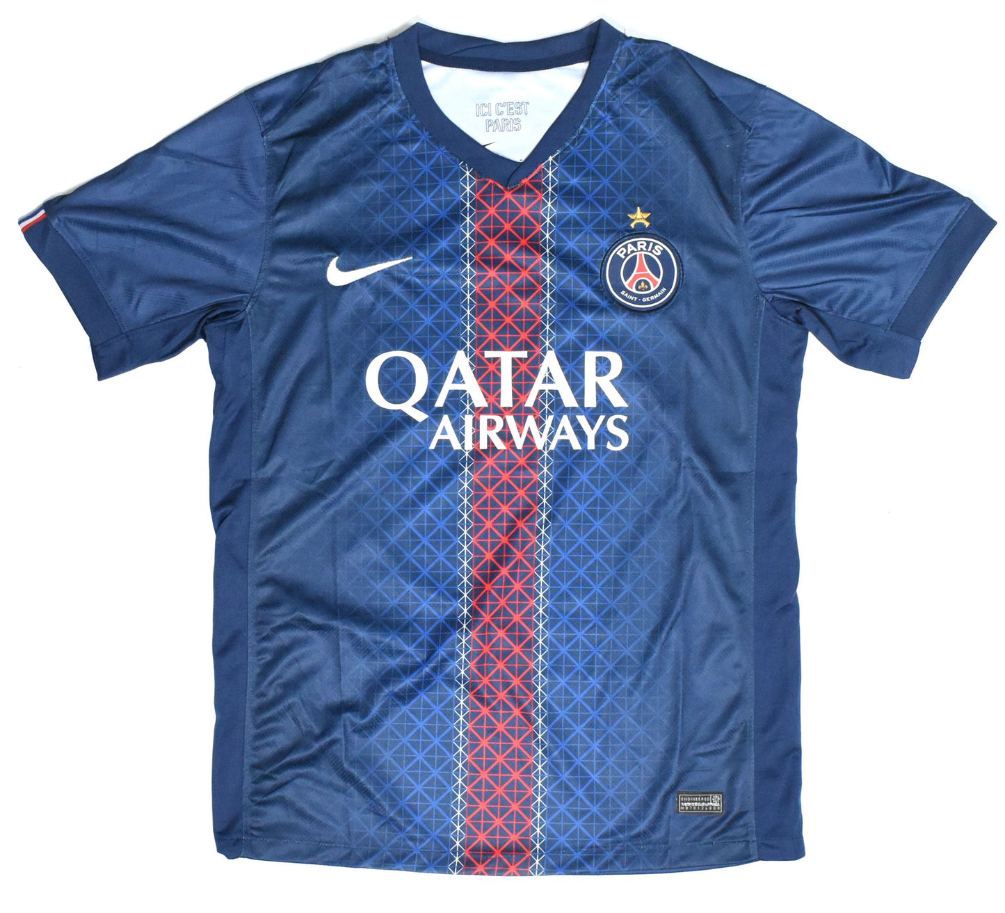 Warren Zaire-Emery Signed Paris Saint-Germain Home Soccer Jersey