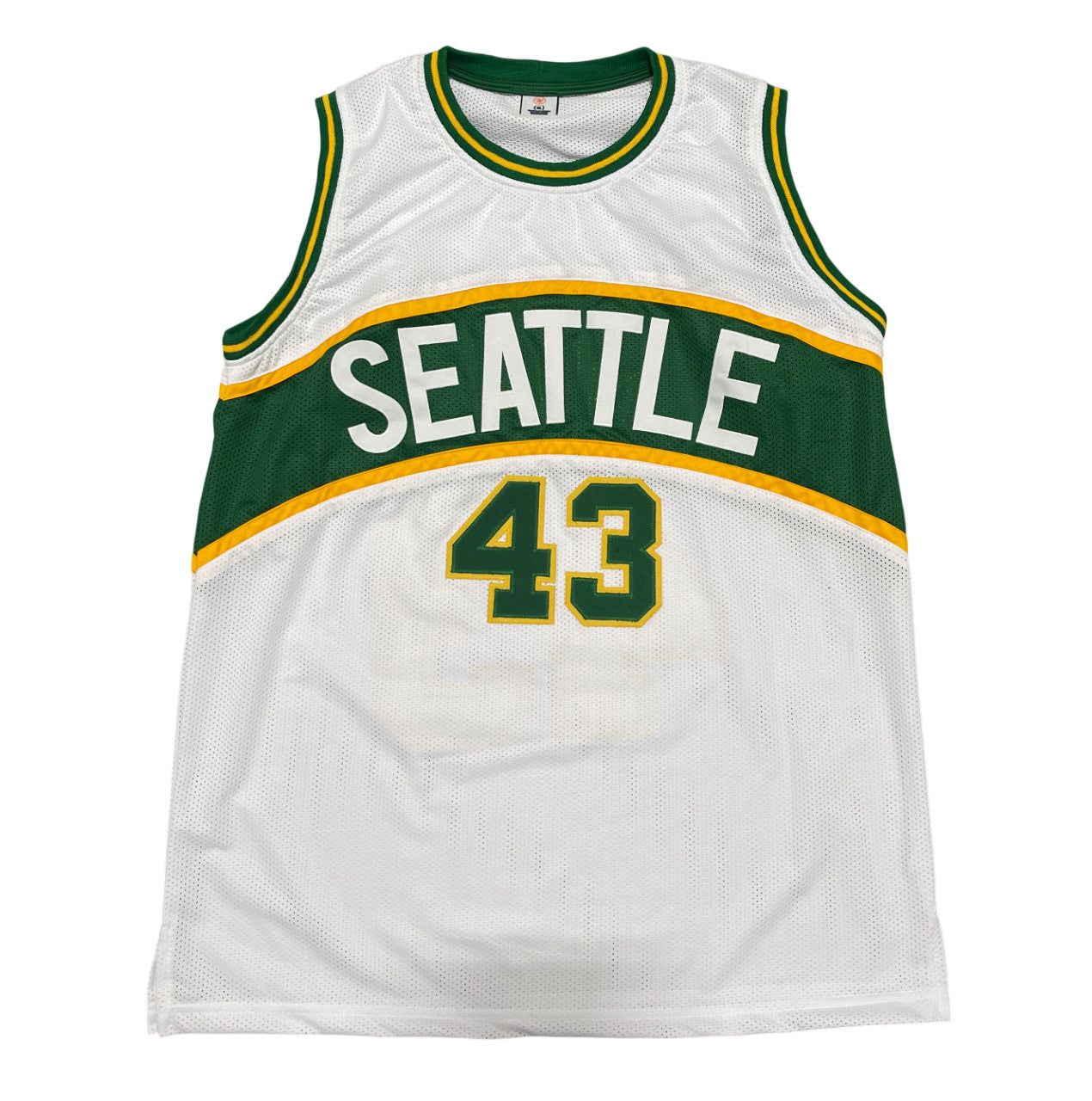 Jack Sikma Signed Seattle Sonics Custom Jersey (HOF '19)