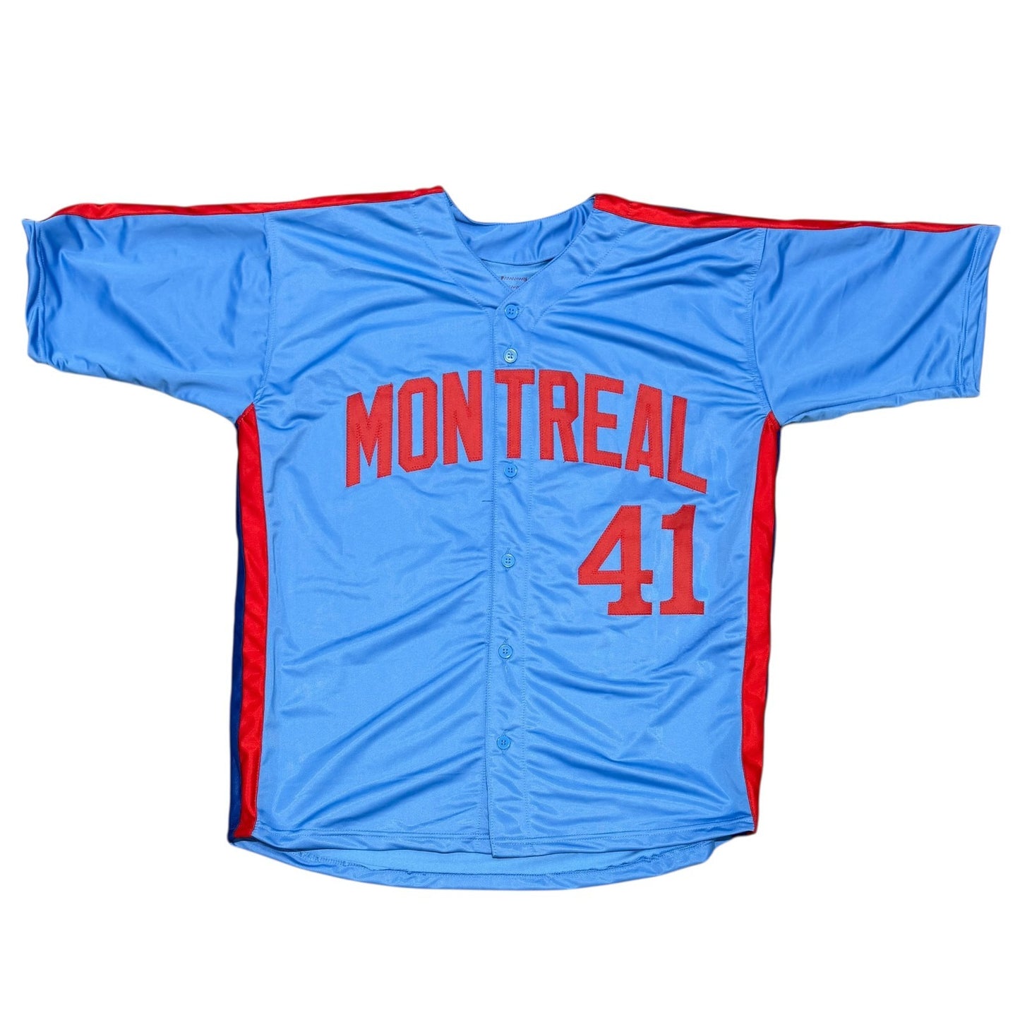 Jeff Reardon Montreal Expos Autographed Blue Custom Jersey (367 SV) JSA
