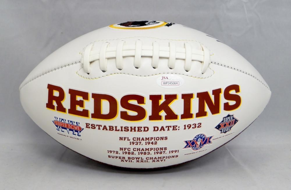 Jamison Crowder Signed Washington Logo Football