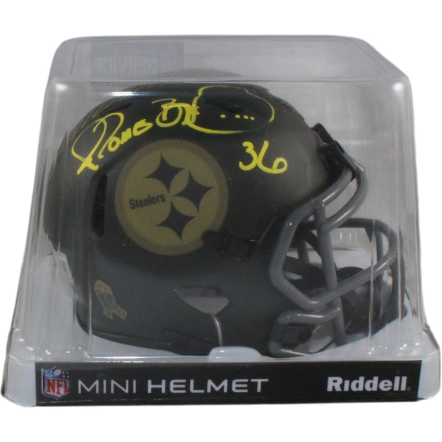 Jerome Bettis Signed Pittsburgh Steelers 2025 Salute to Service Mini Helmet