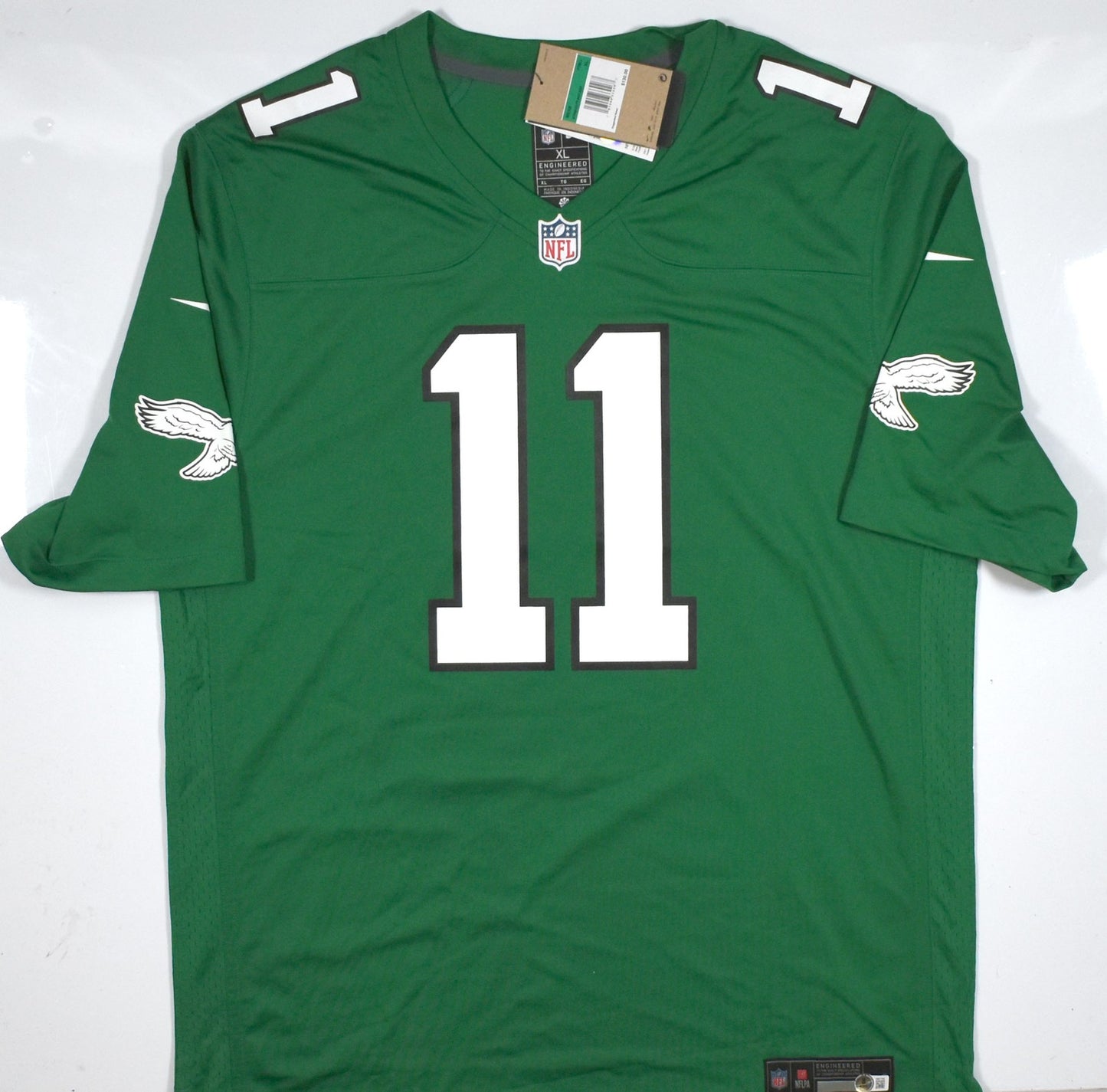 A.J. Brown Autographed Philadelphia Eagles Nike Game Jersey