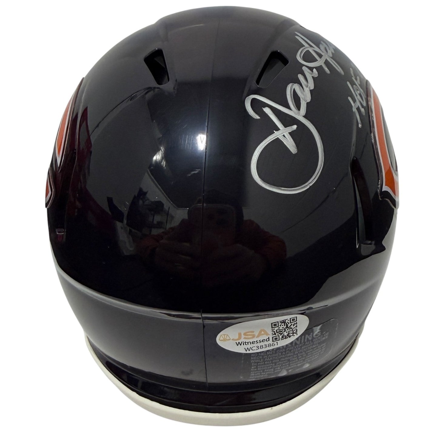 Dan Hampton Signed Chicago Bears Speed Mini Helmet (HOF 2002) JSA