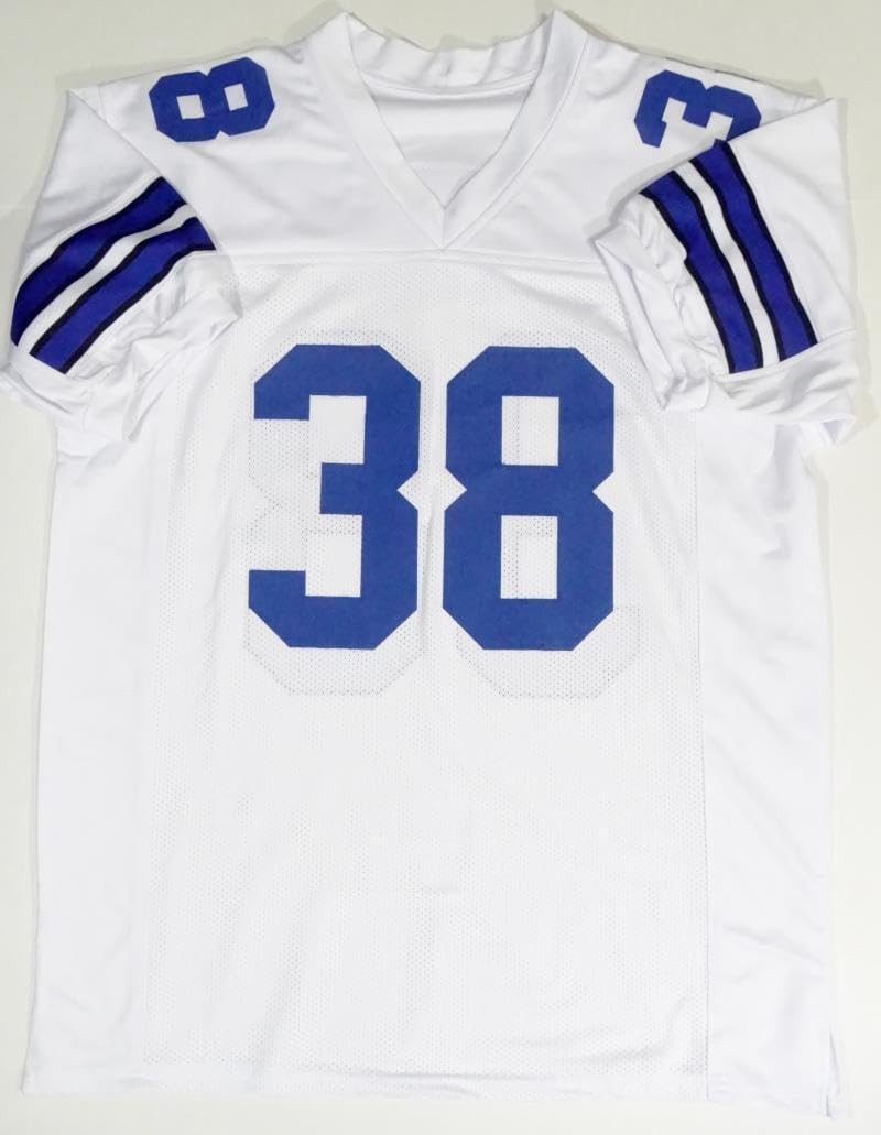 Jeff Heath Autographed White Custom Jersey