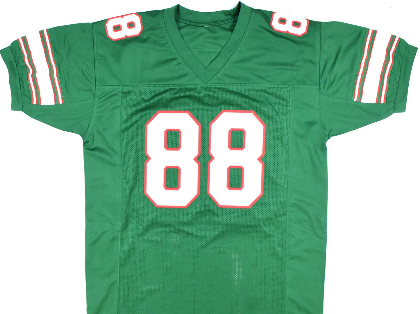 Jerry Rice Signed Mississippi Valley State Green College Jersey