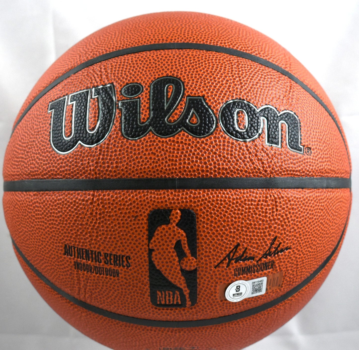 Dennis Rodman Autographed Wilson Authentic NBA Basketball