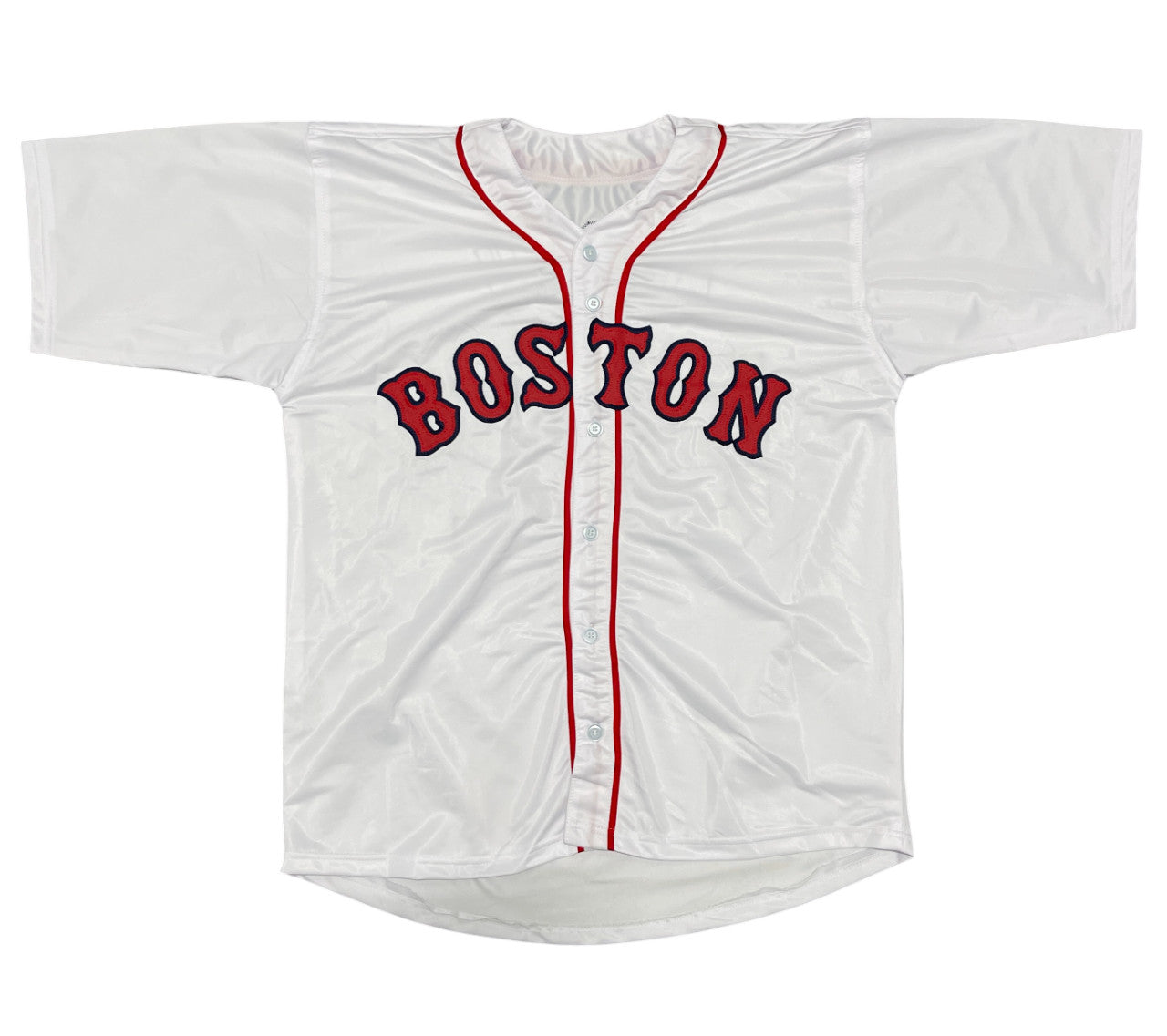 Wilyer Abreu Boston Red Sox Signed Custom White Jersey