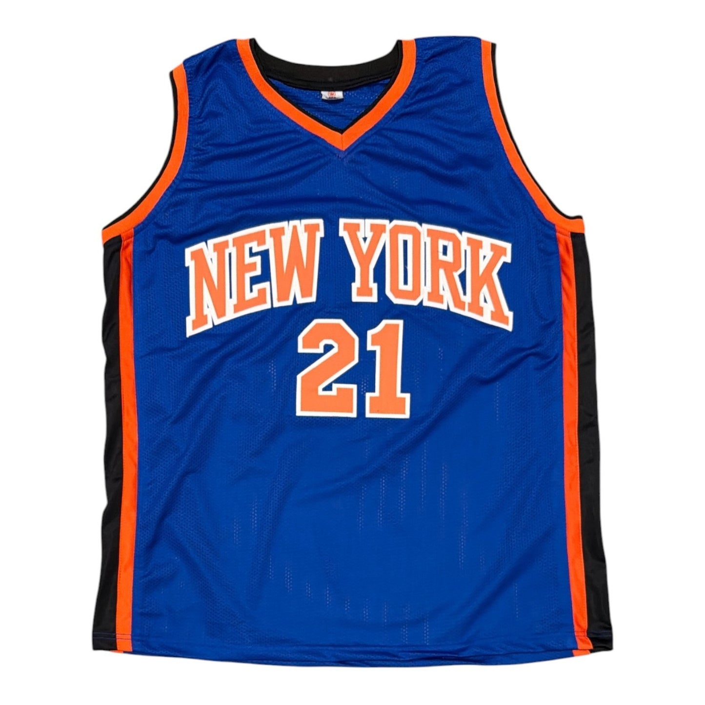 Charlie Ward Autographed New York Knicks Custom Jersey